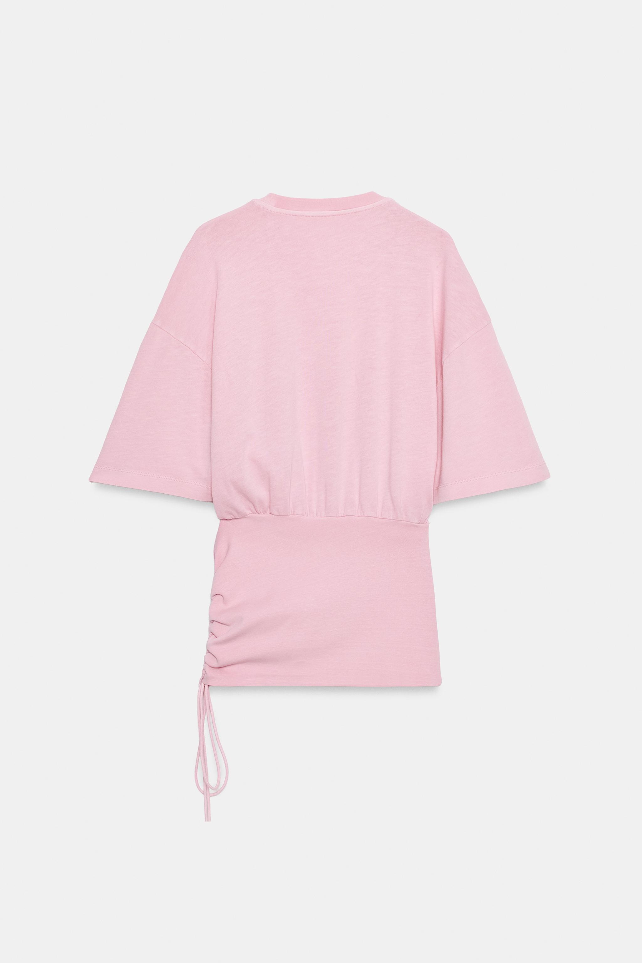 SLUB BELTED TOP