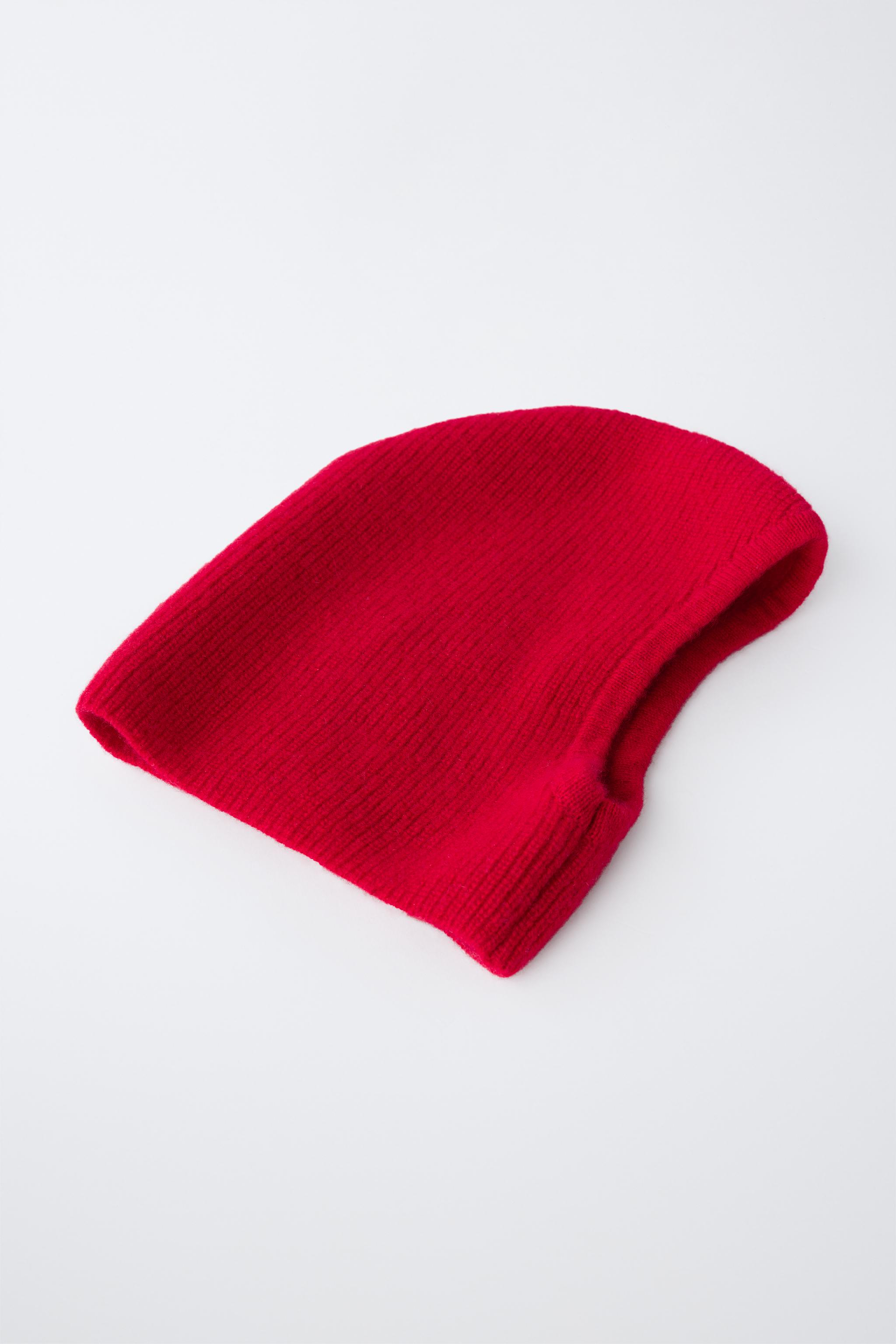 100% CASHMERE KNIT BALACLAVA