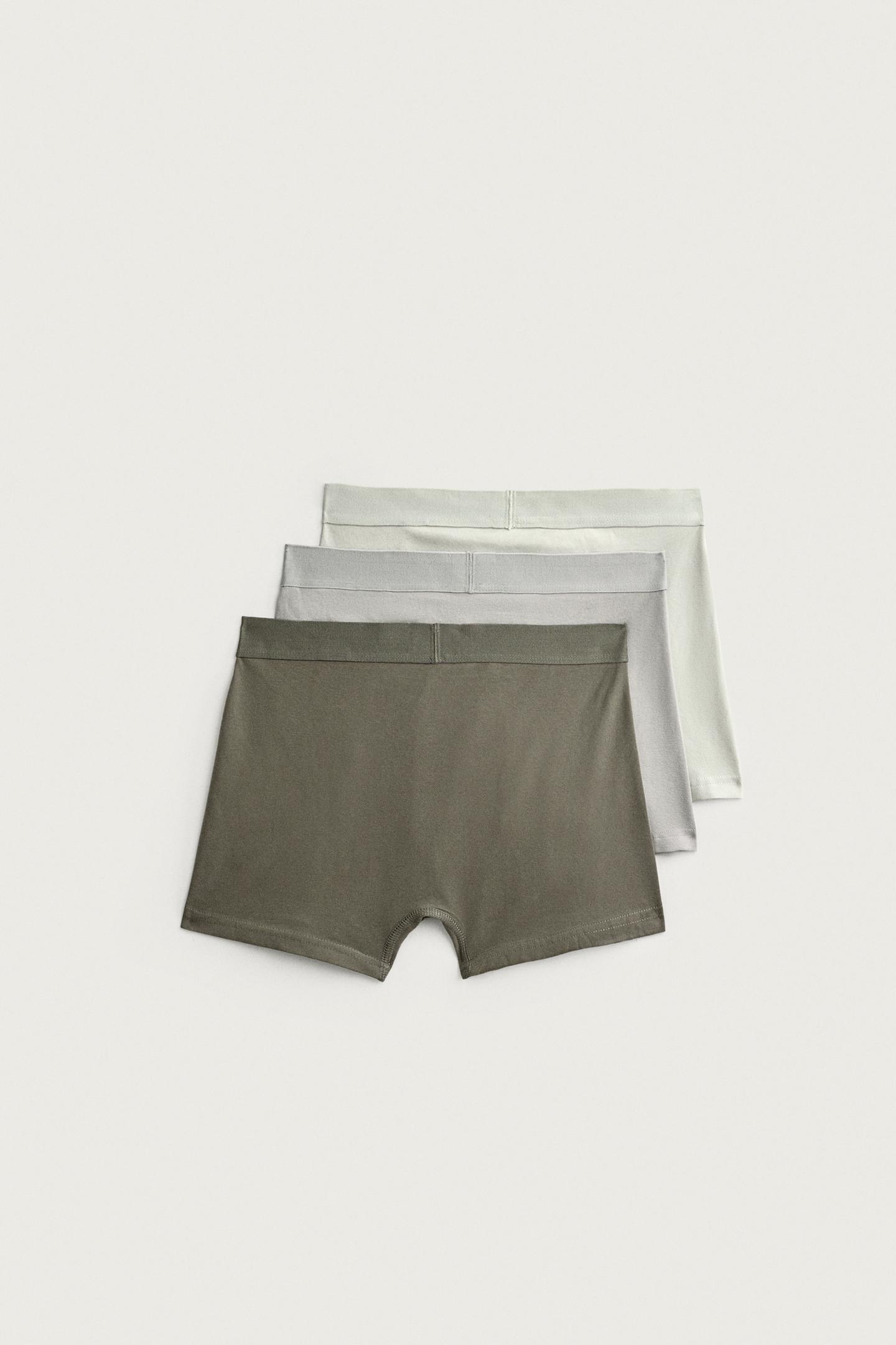 Трусы-боксеры для мужчин, 3 шт. — Zara, цвет: Various — фото 2