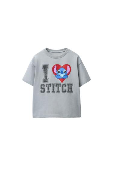 CAMISETA ESTAMPADO BRILLO LILO & STITCH © DISNEY