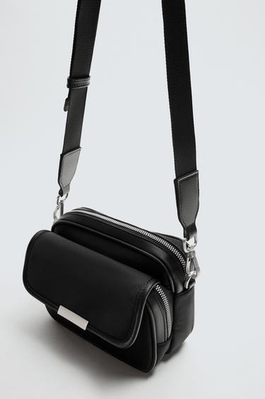 SAC BANDOULIÈRE EN NYLON - Noir de Zara - Image 2