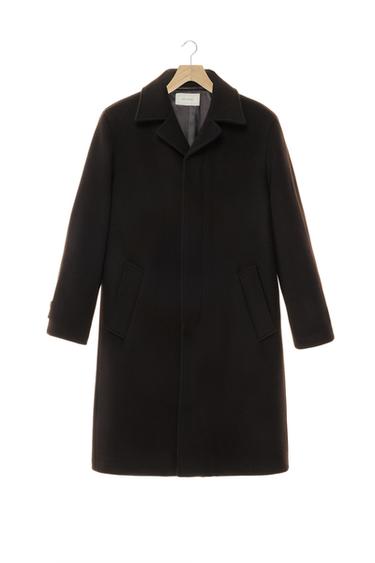 ПАЛЬТО ИЗ СМЕСОВОЙ ШЕРСТИ MANTECO ® — КОРИЧНЕВЫЙ от Zara