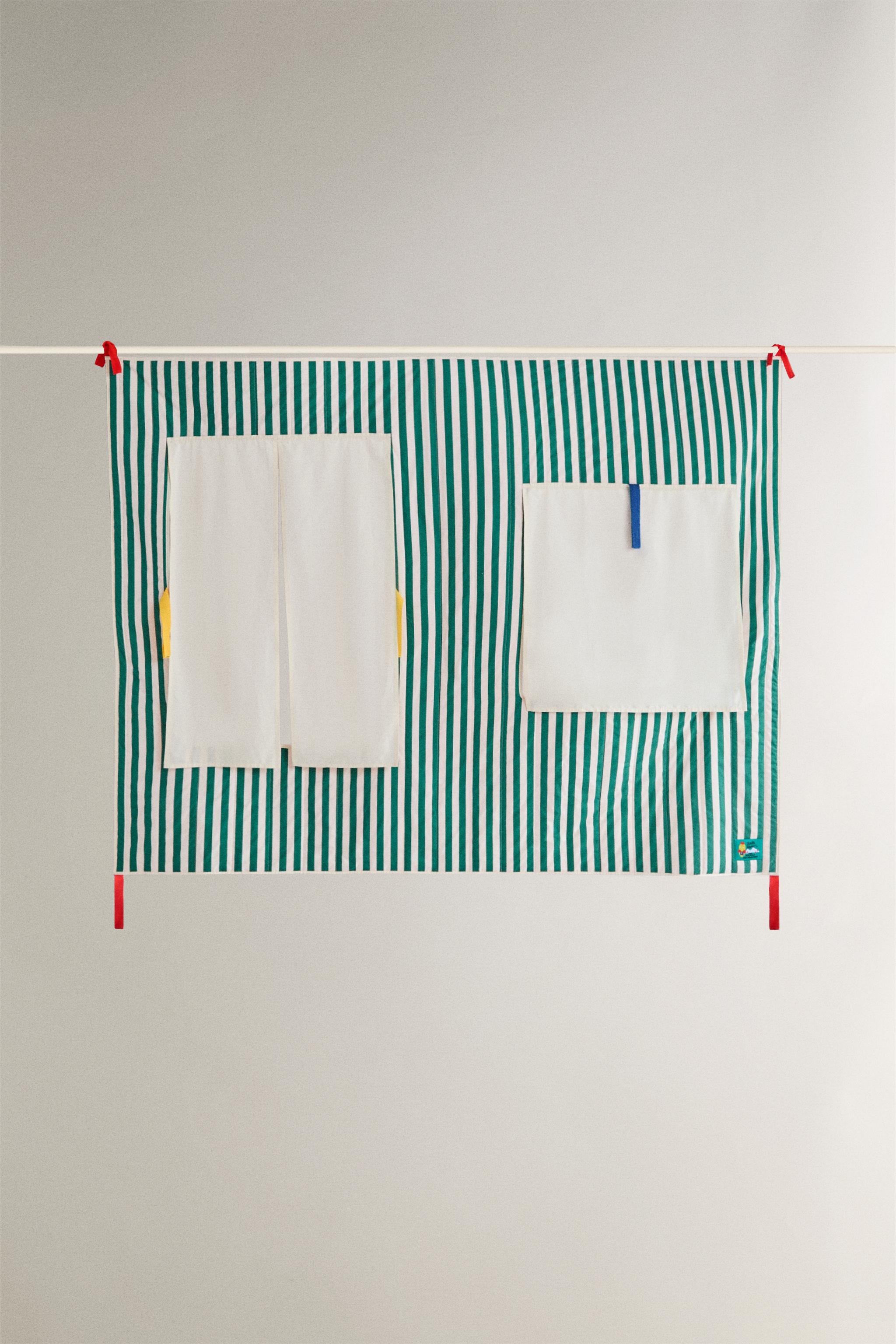 KIDS COTTON CURTAIN WINDOWS X THE ANIMALS OBSERVATORY