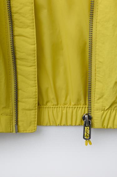 LIGHTWEIGHT WATER-REPELLENT JACKET - Lime by Zara - Image 8