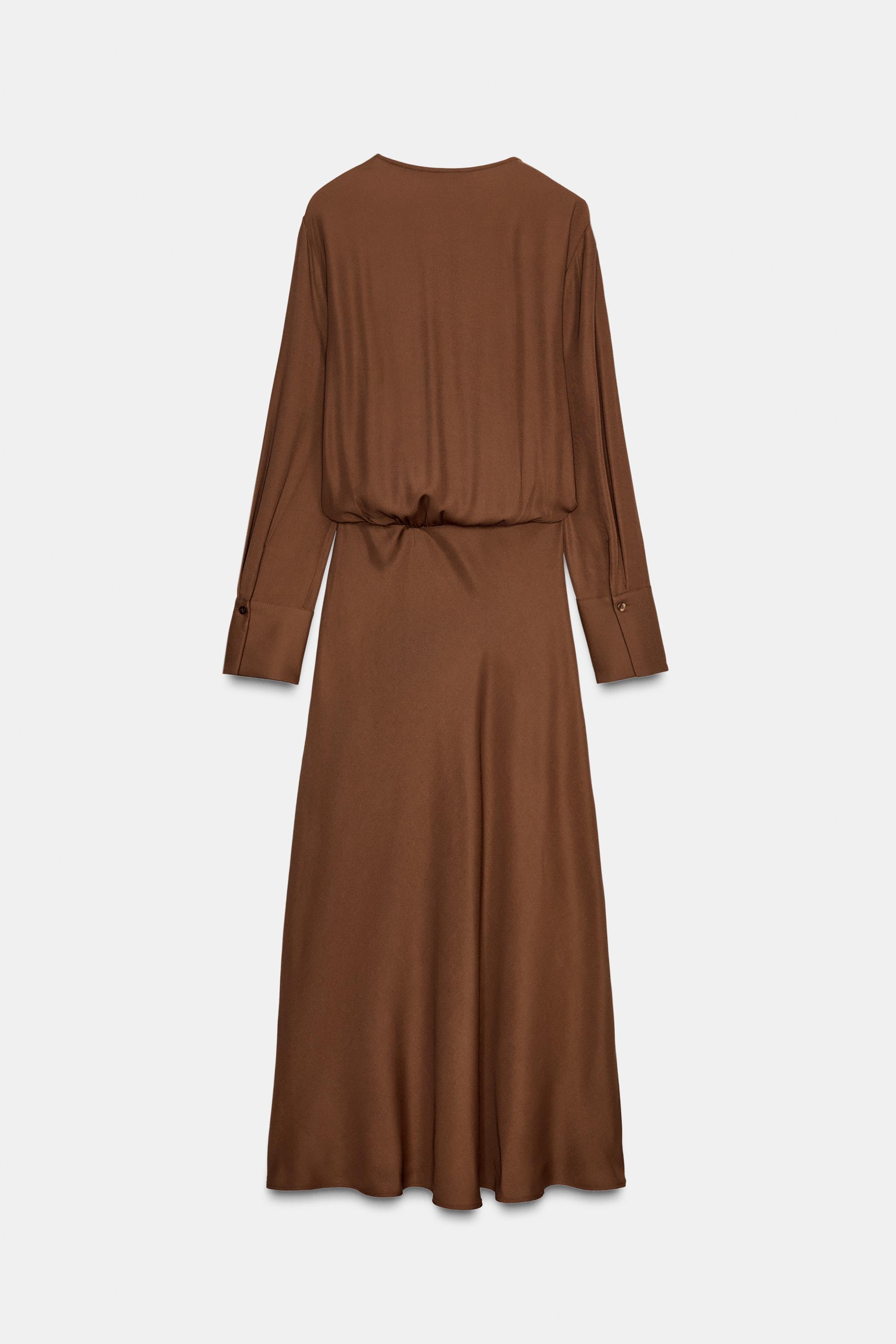 ROBE FLUIDE CROISÉE ZW COLLECTION LIMITED EDITION