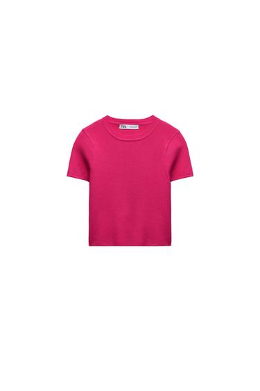 KNIT CROP TOP