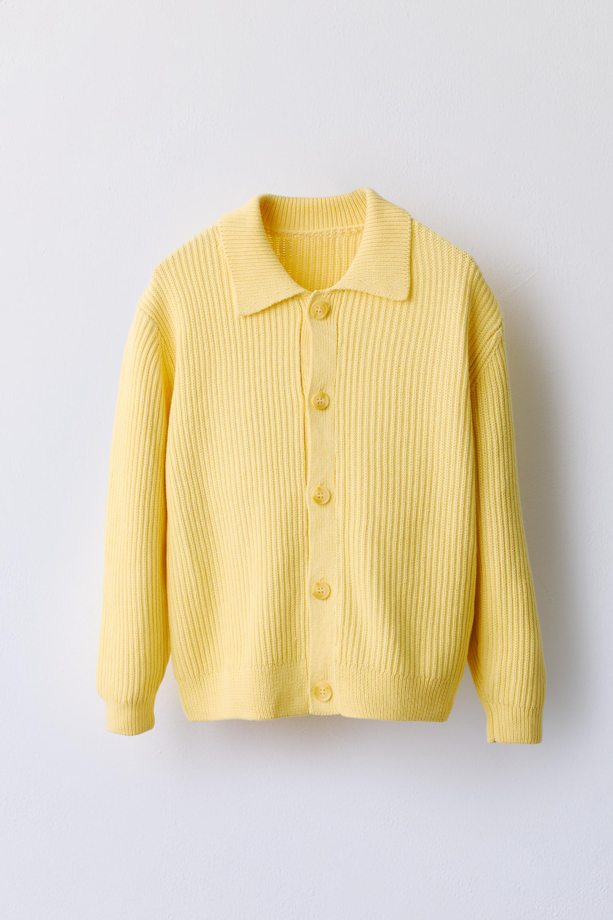 CARDIGAN — Yellow