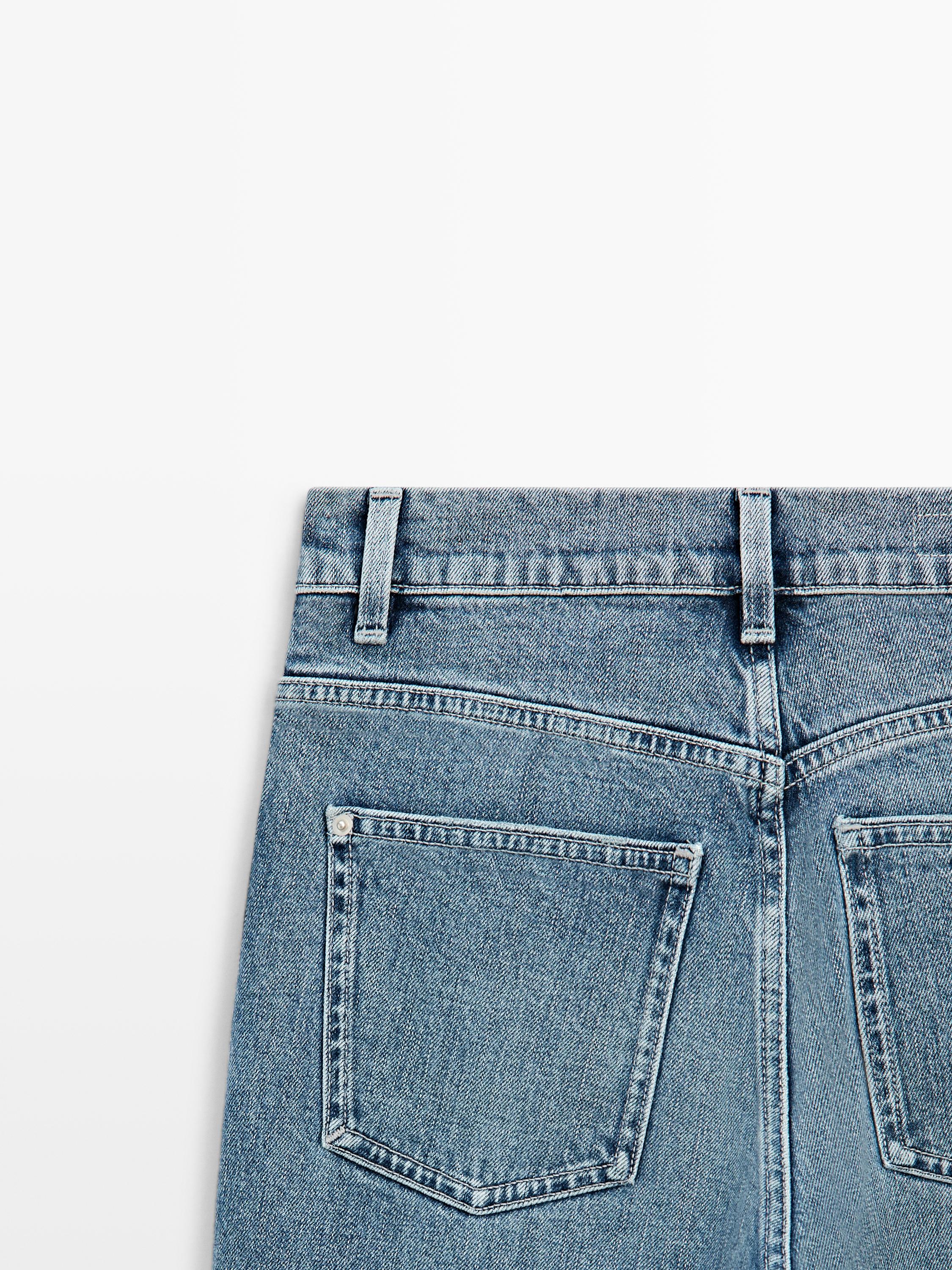 Jean bootcut taille haute