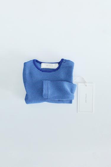 ZARA TIMELESS - BODY RAYAS VIVOS CONTRASTE - Azul de Zara