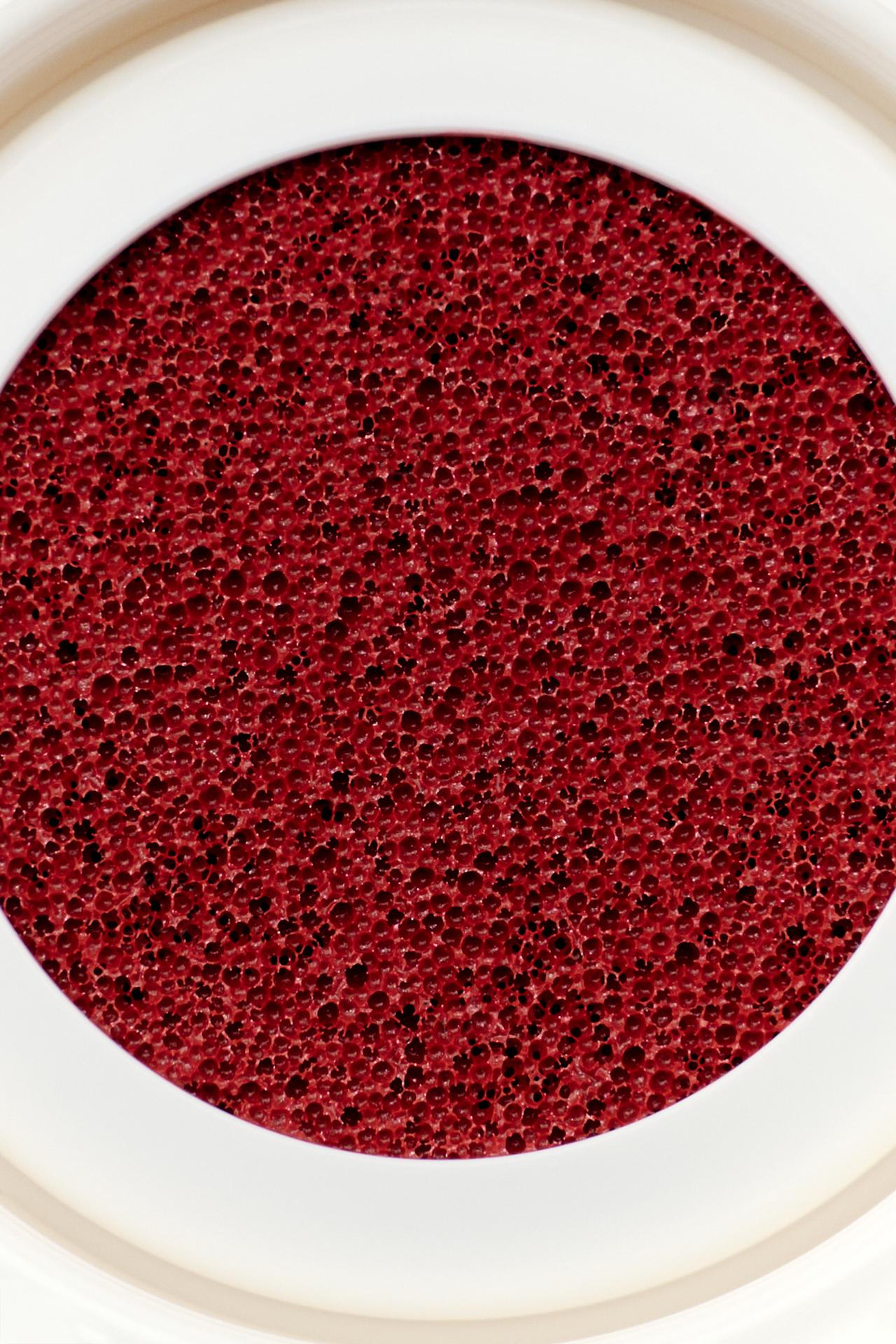 SCARLET RUSH CUSHION BLUSH RED LOLLIPOP — RED LOLLIPOP