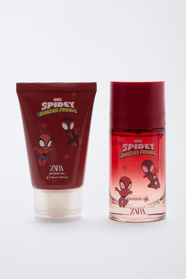 MARVEL SPIDEY AND HIS AMAZING FRIENDS © MARVEL EDT & SHOWER GEL (50 ML + 40 ML) + (1.69 FL. OZ. + 1.35 FL.OZ.) - TINTED LEATHER by Zara