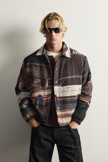 FORD © JACQUARD QUILTED JACKET — Printed 1