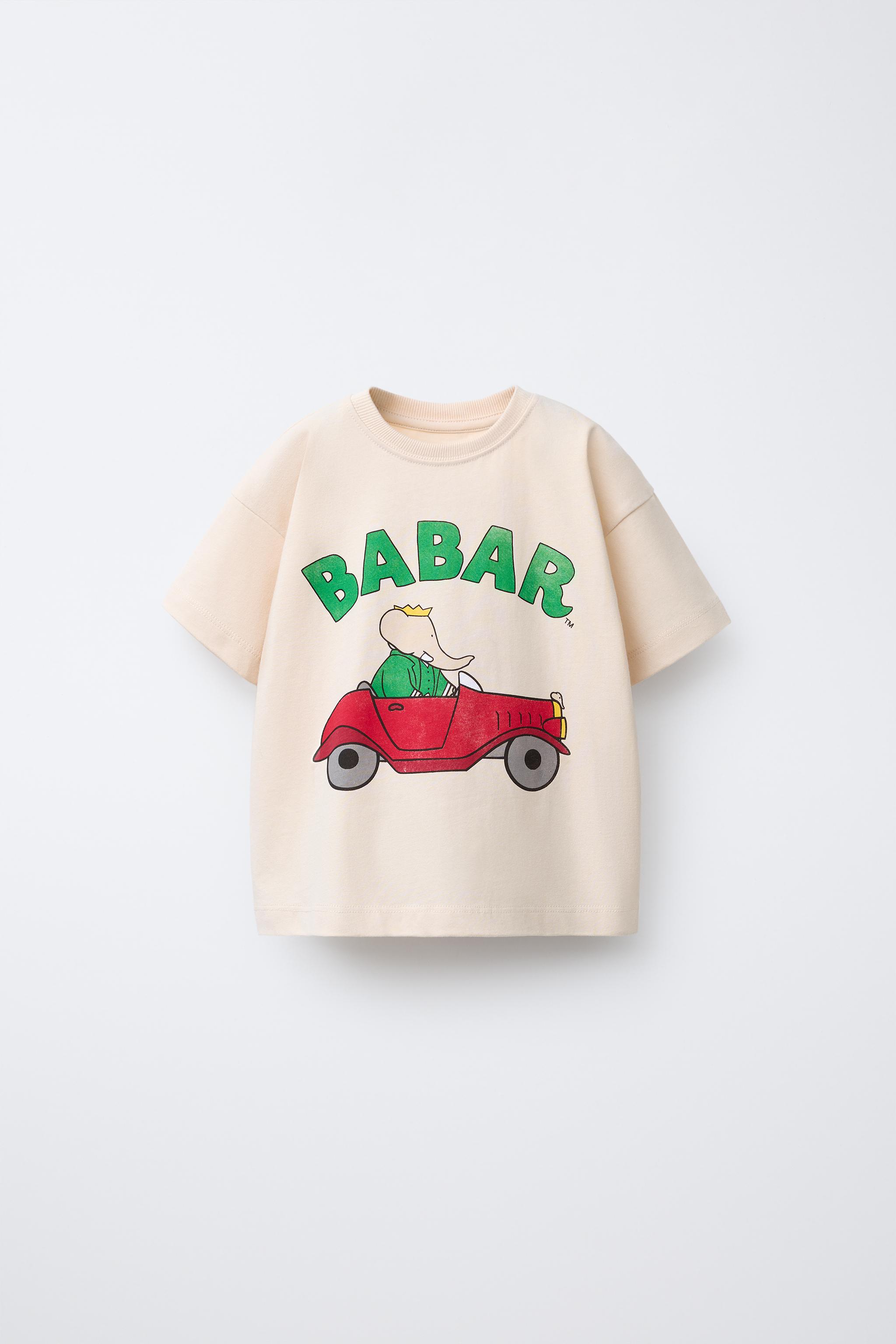 BABAR™ PRINT T-SHIRT - Light beige | ZARA United States