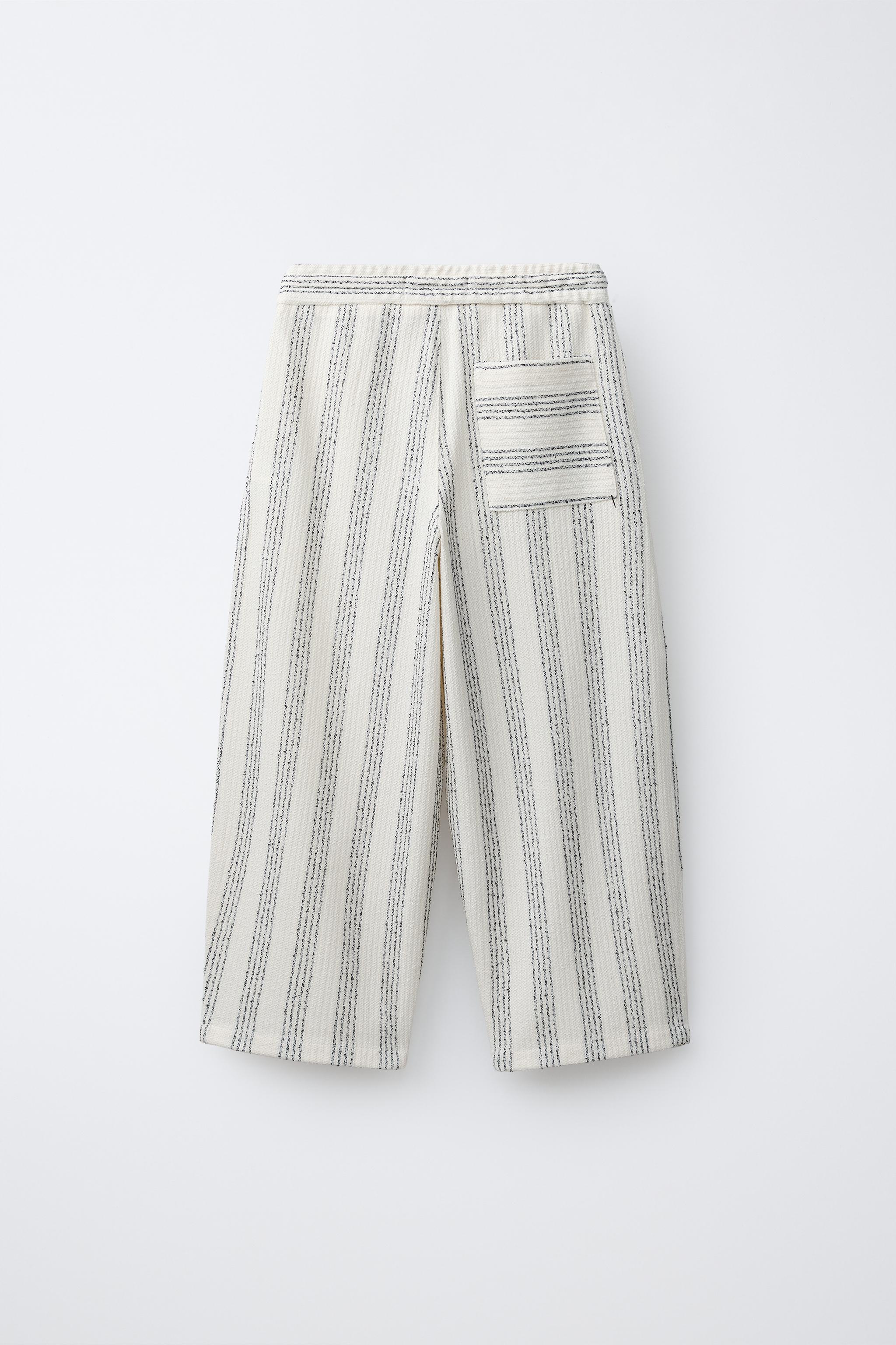 STRIPED RUSTIC PANTS