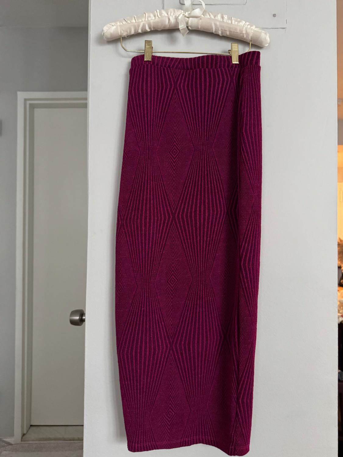 JACQUARD SKIRT WITH SHIMMER DETAIL - Image 2
