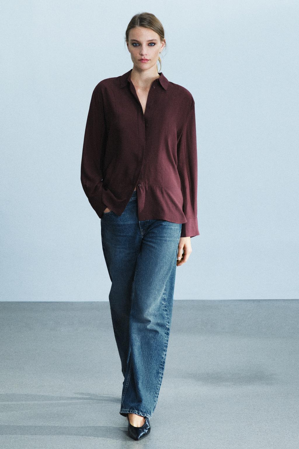ZW COLLECTION PLAIN BIB SHIRT