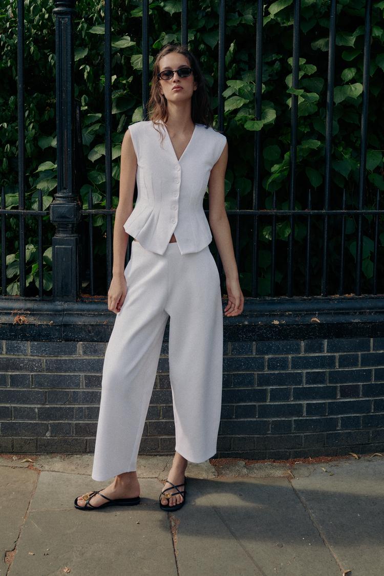 INTERLOCK BUTTONED WAISTCOAT