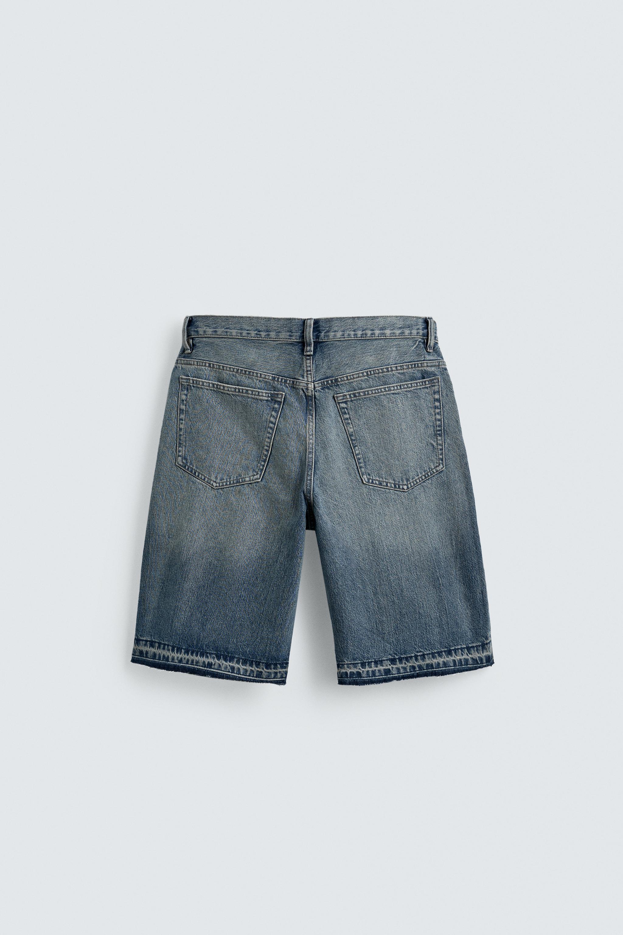 BERMUDA EN JEAN RELAXED FIT