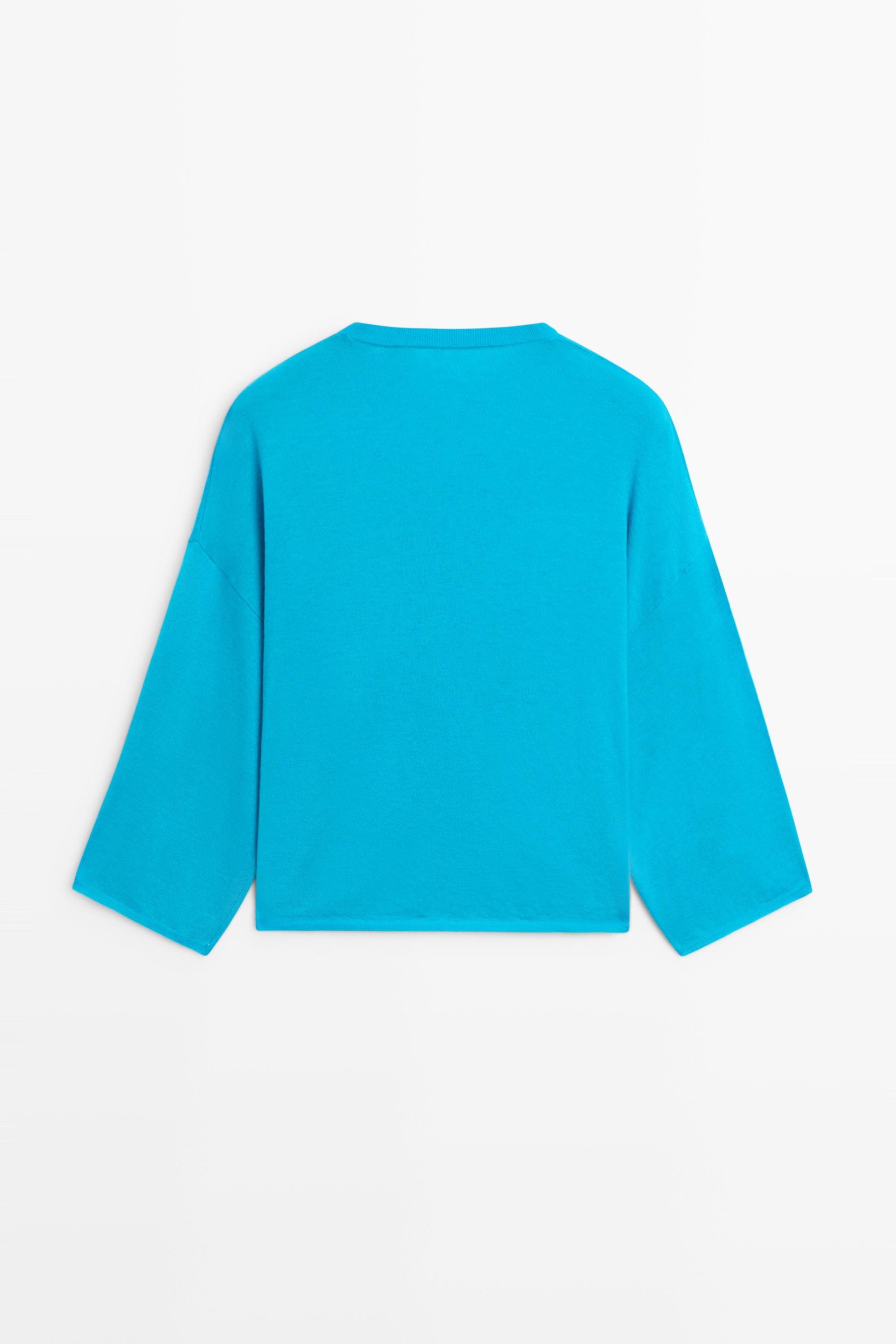 Pull en maille à col rond