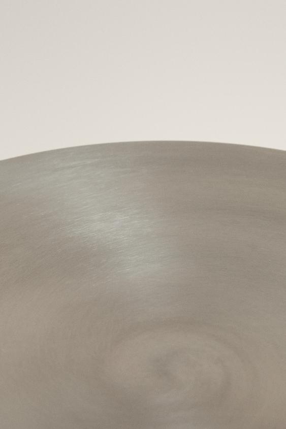 TABOURET EN ACIER INOXYDABLE - Argent Mat de Zara - Image 4