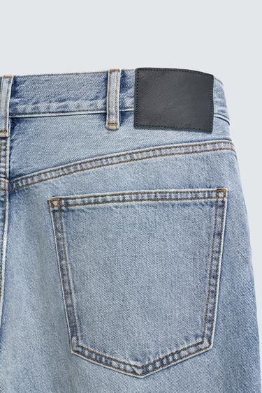 RIPPED FLARE FIT JEANS - Light blue by Zara - Image 9
