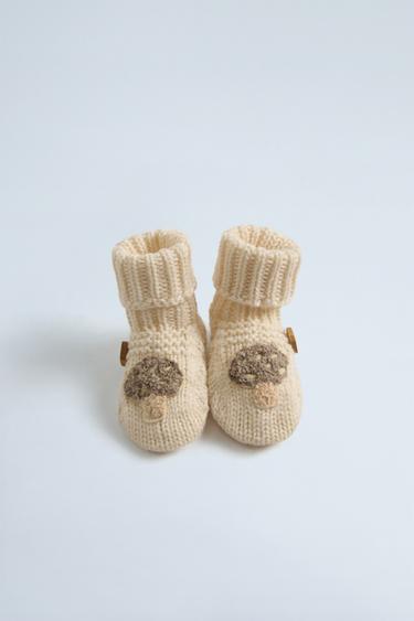 MUSHROOM BOOTIES - Sand Brown by Zara