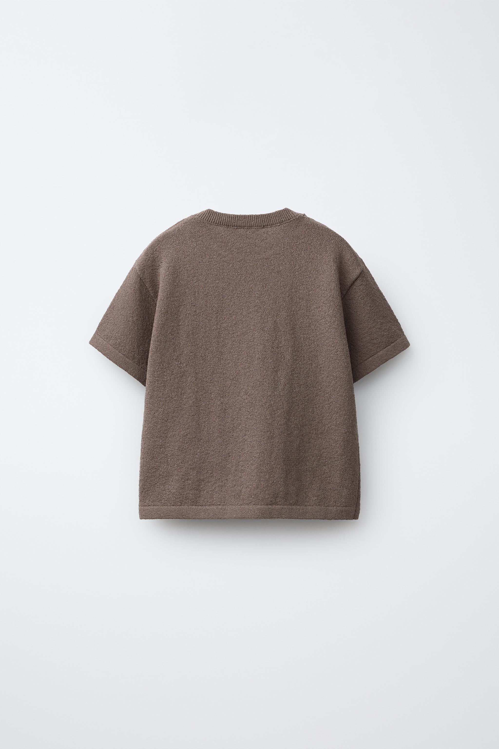 RUSTIC KNIT T-SHIRT