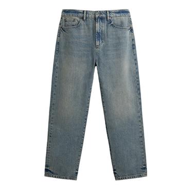 JEANS STRAIGHT ANKLE FIT - Azul medio de Zara