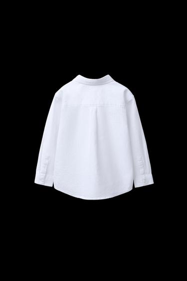 TEXTURED SHIRT - White by Zara