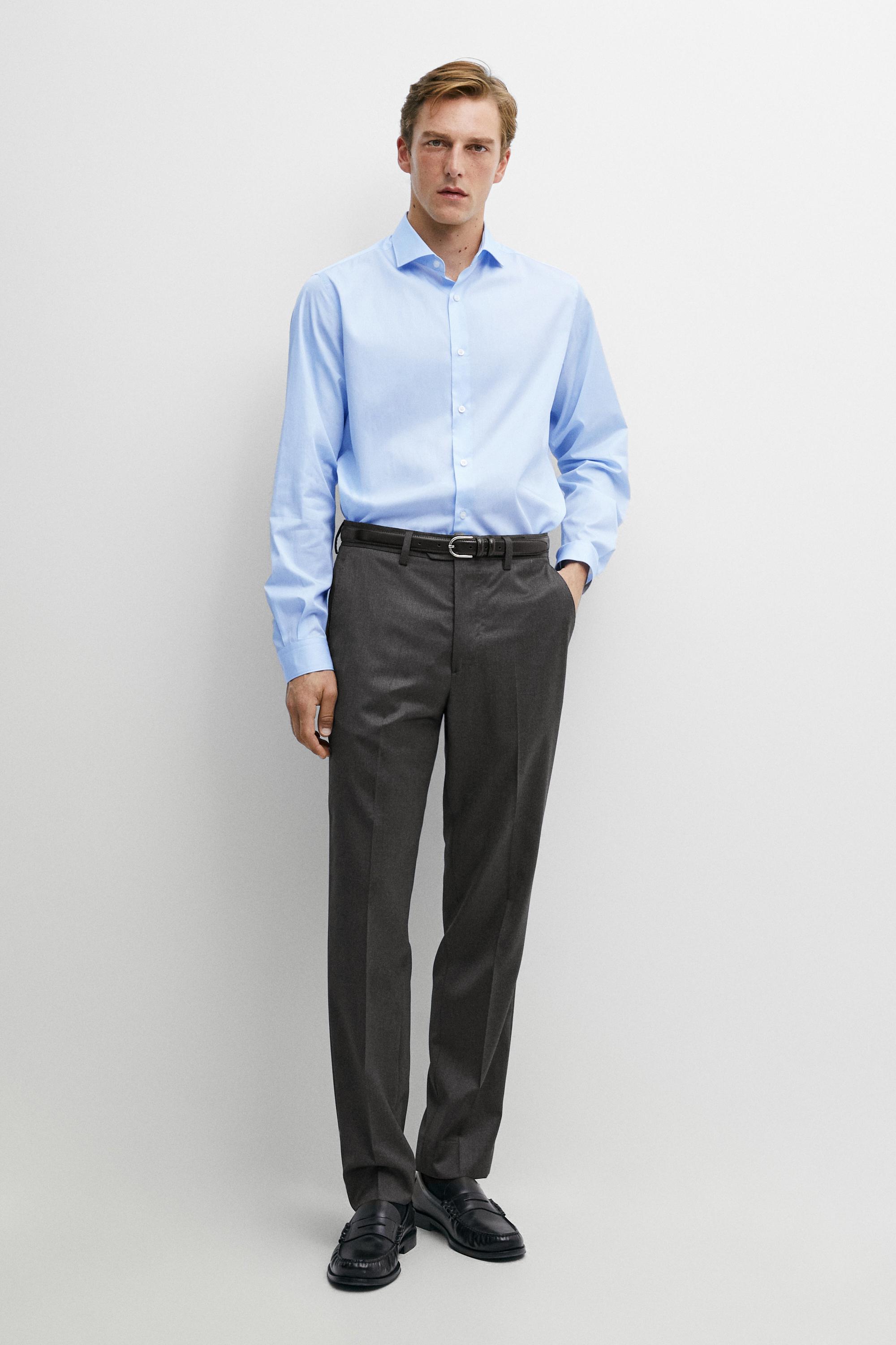100% cotton striped shirt