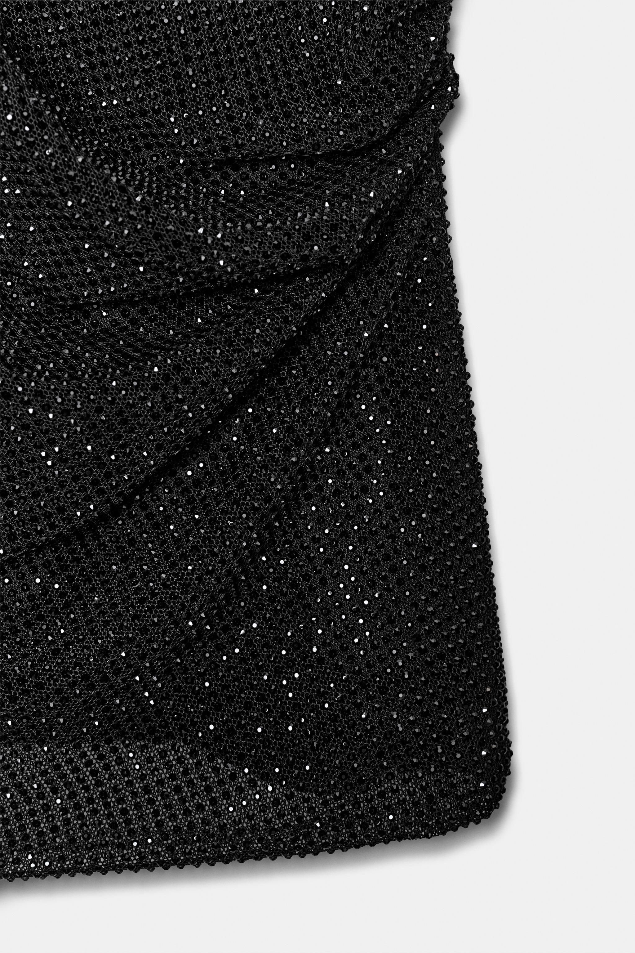 TOP HALTER STRASS