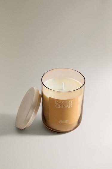 (250 G) BOUGIE PARFUMÉE DESERT CEDAR - Ocre de Zara - Image 1