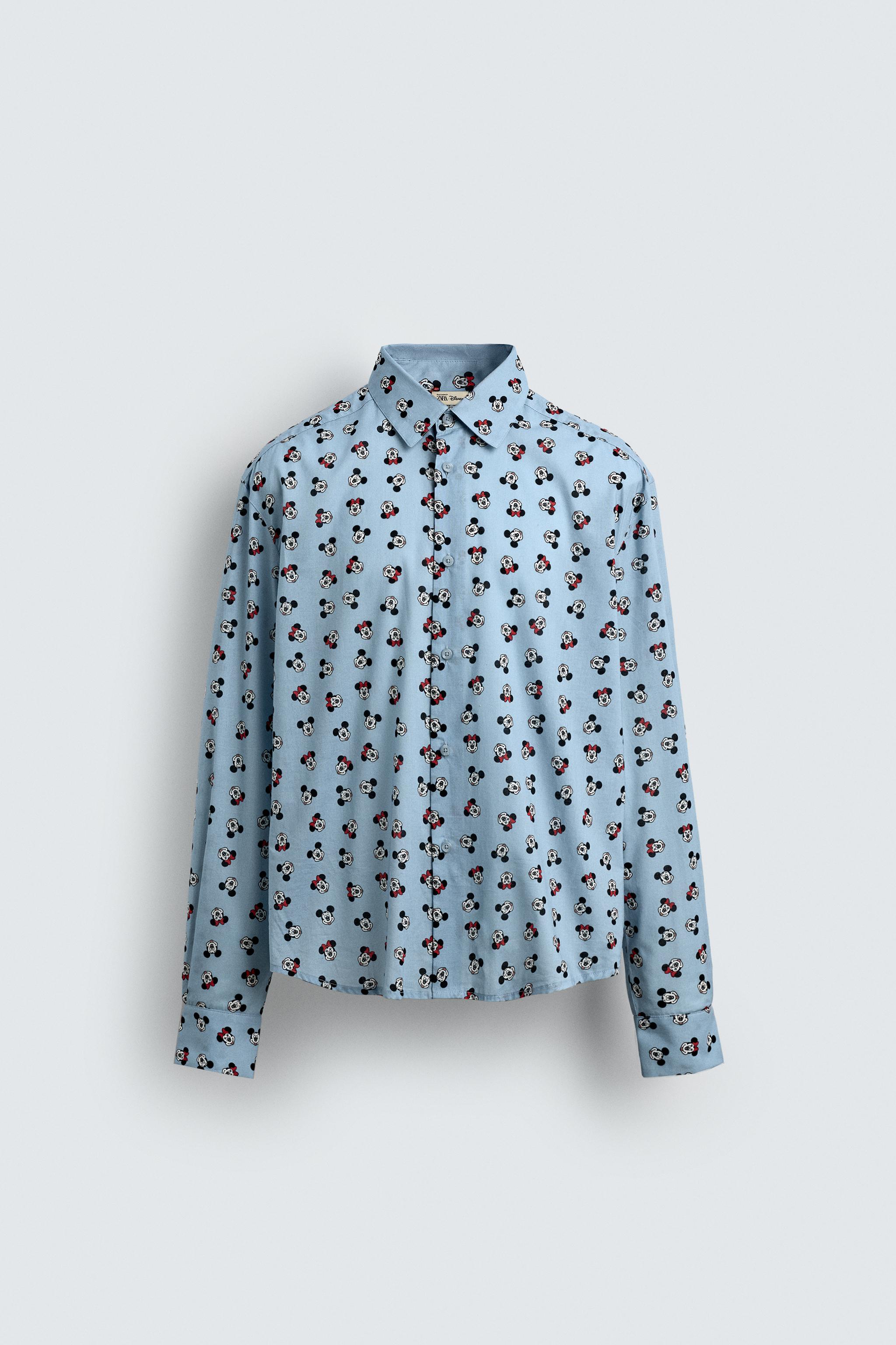 MINNIE + MICKEY MOUSE HARRY LAMBERT FOR ZARA X DISNEY シャツ