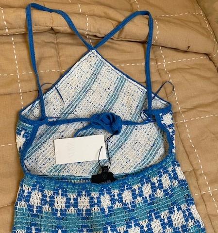 KNIT HALTER DRESS - Image 3