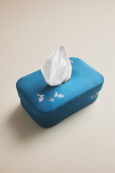 BUNNY WIPE HOLDER - Blue by Zara