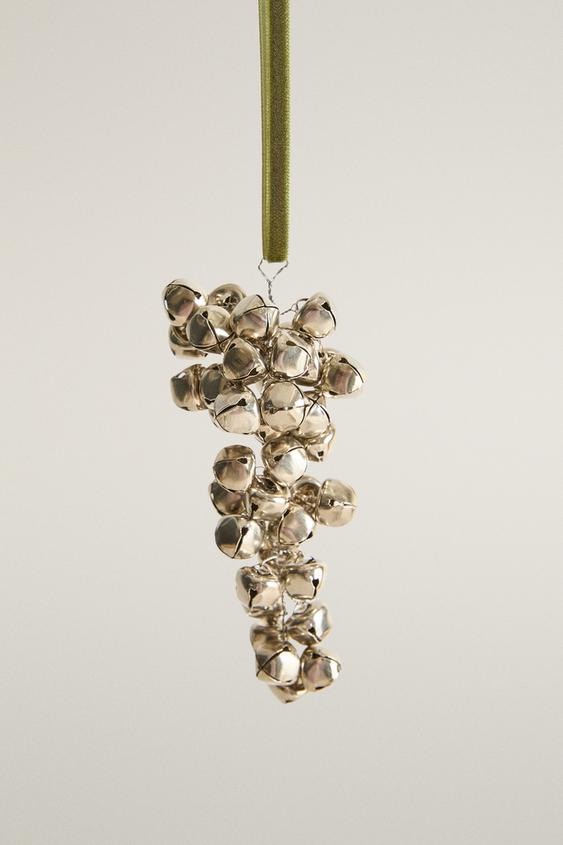 WEIHNACHTSBAUMSCHMUCK AUS EISEN MIT SCHELLEN - Silber von Zara - Bild 0