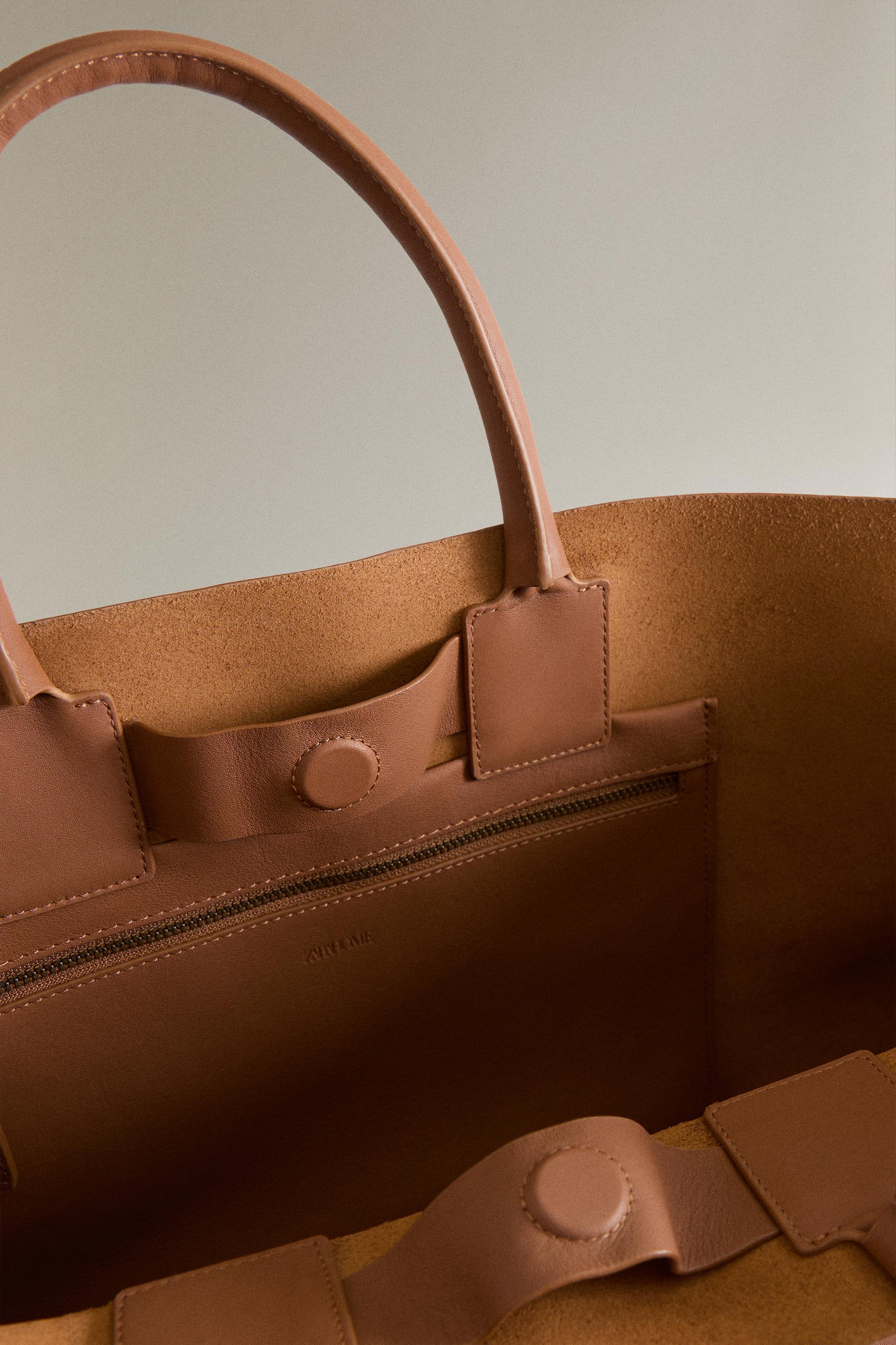 LEATHER TOTE BAG