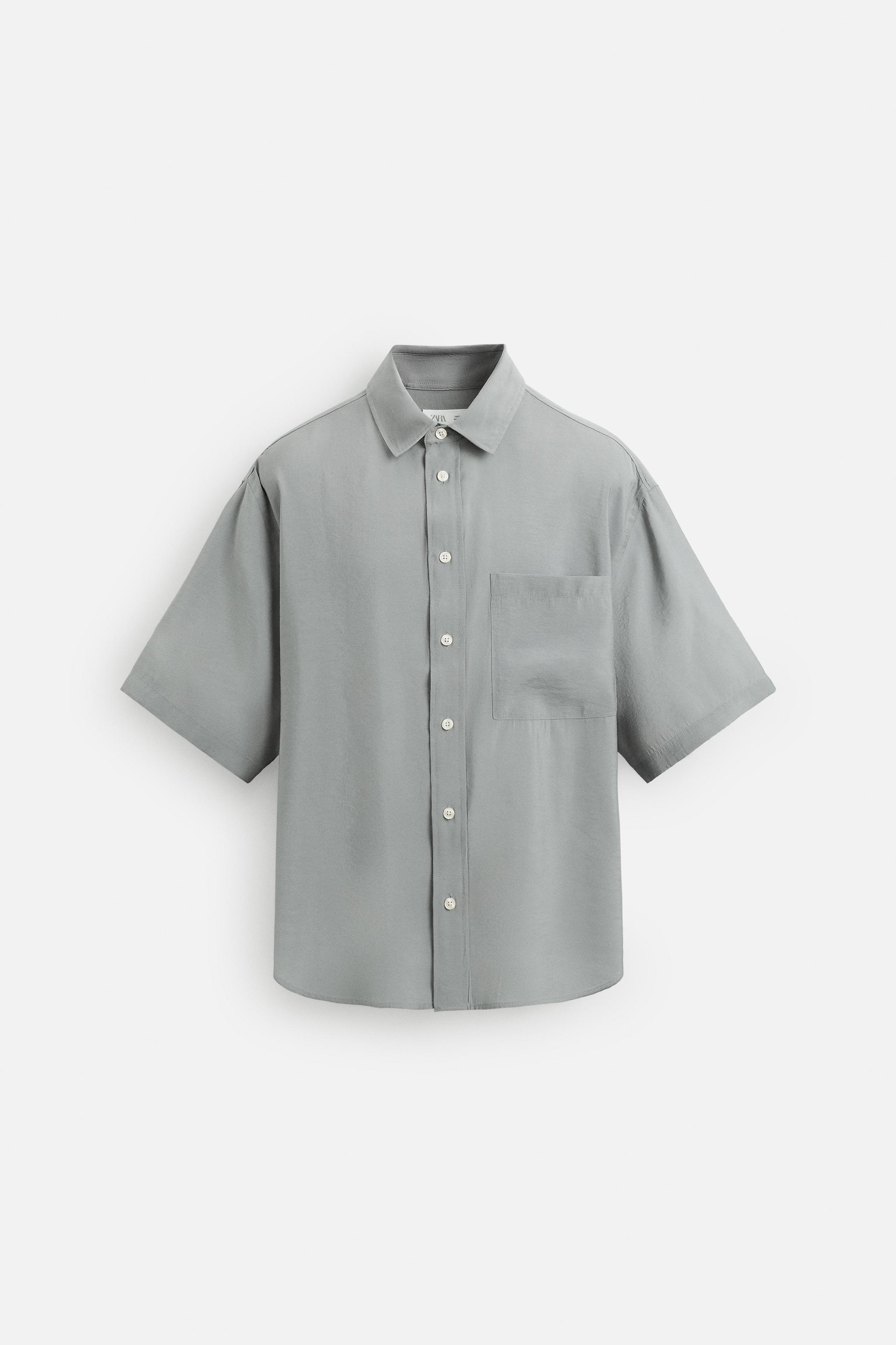CHEMISE FLUIDE COUPE DÉCONTRACTÉE
