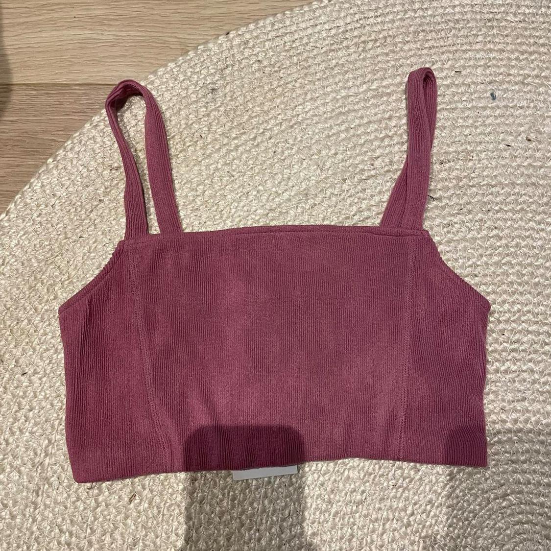 RIBBED CROP TOP