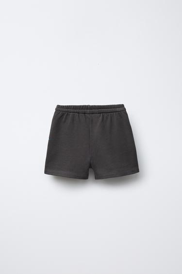 THE AVENGERS © MARVEL PRINT PLUSH BERMUDA SHORTS - Anthracite grey by Zara - Image 1