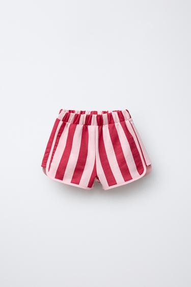 CASA LAWA © STRIPED BERMUDA SHORTS X ZARA KIDS - Pink by Zara