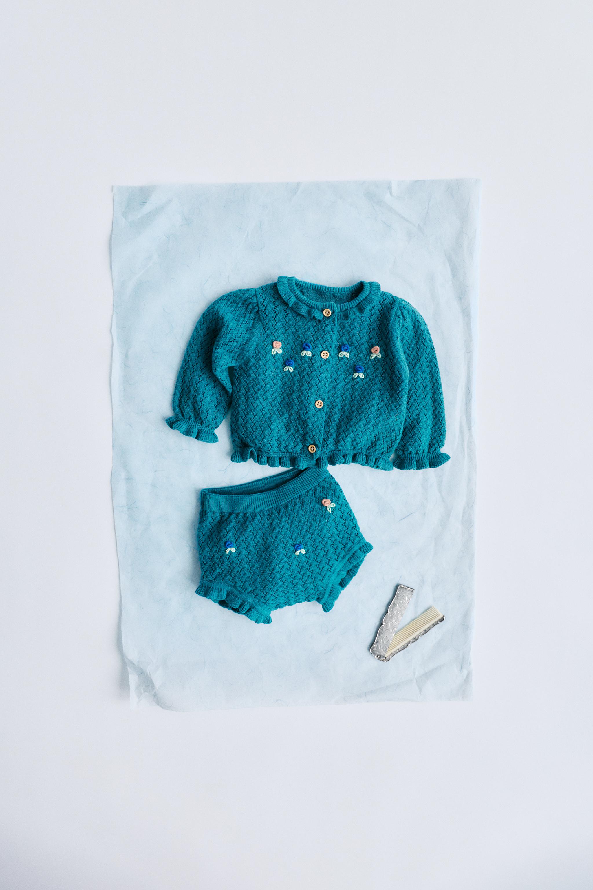 刺繍入りジャケット＆ショートパンツ セットアップ | ZARA Japan / 日本