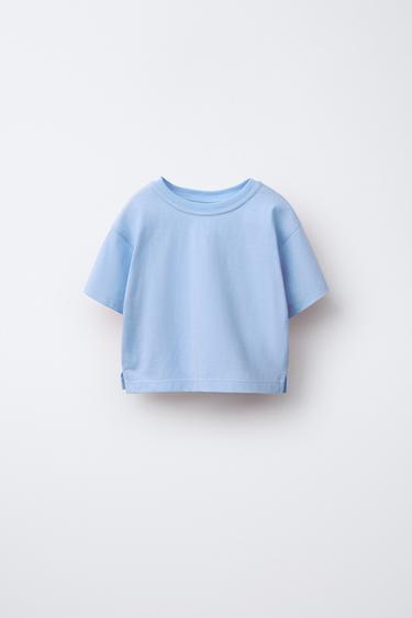 CAMISETA LISA BÁSICA - Lavanda de Zara - Imagen 0