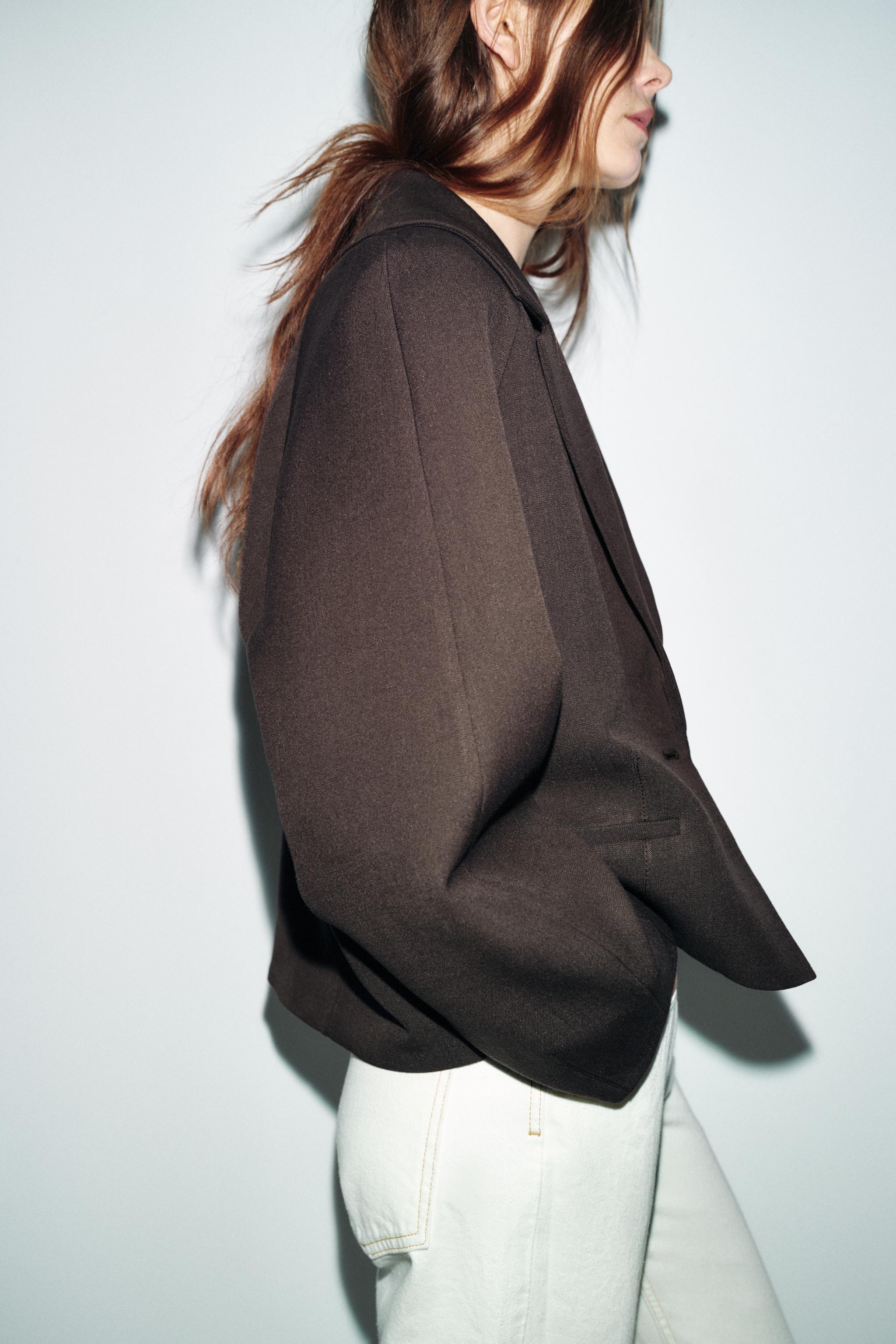 VESTE À MANCHES BOUFFANTES