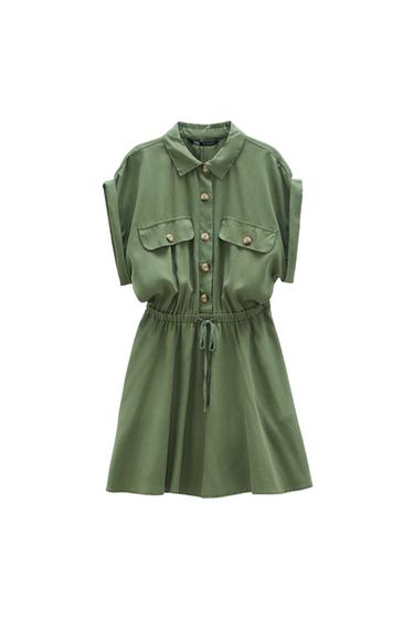 FLOWING DRESS WITH POCKETS