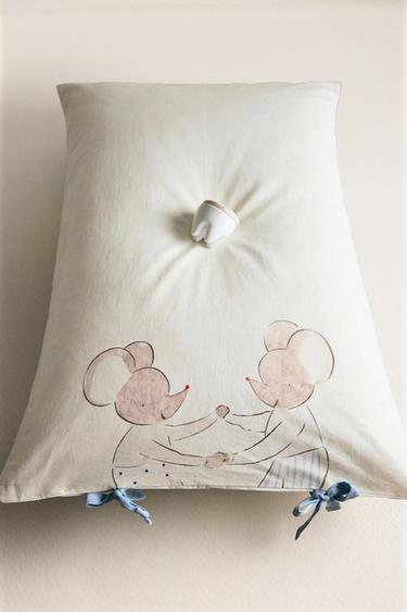 KIDS' MOUSE PILLOWCASE - Multicoloured by Zara