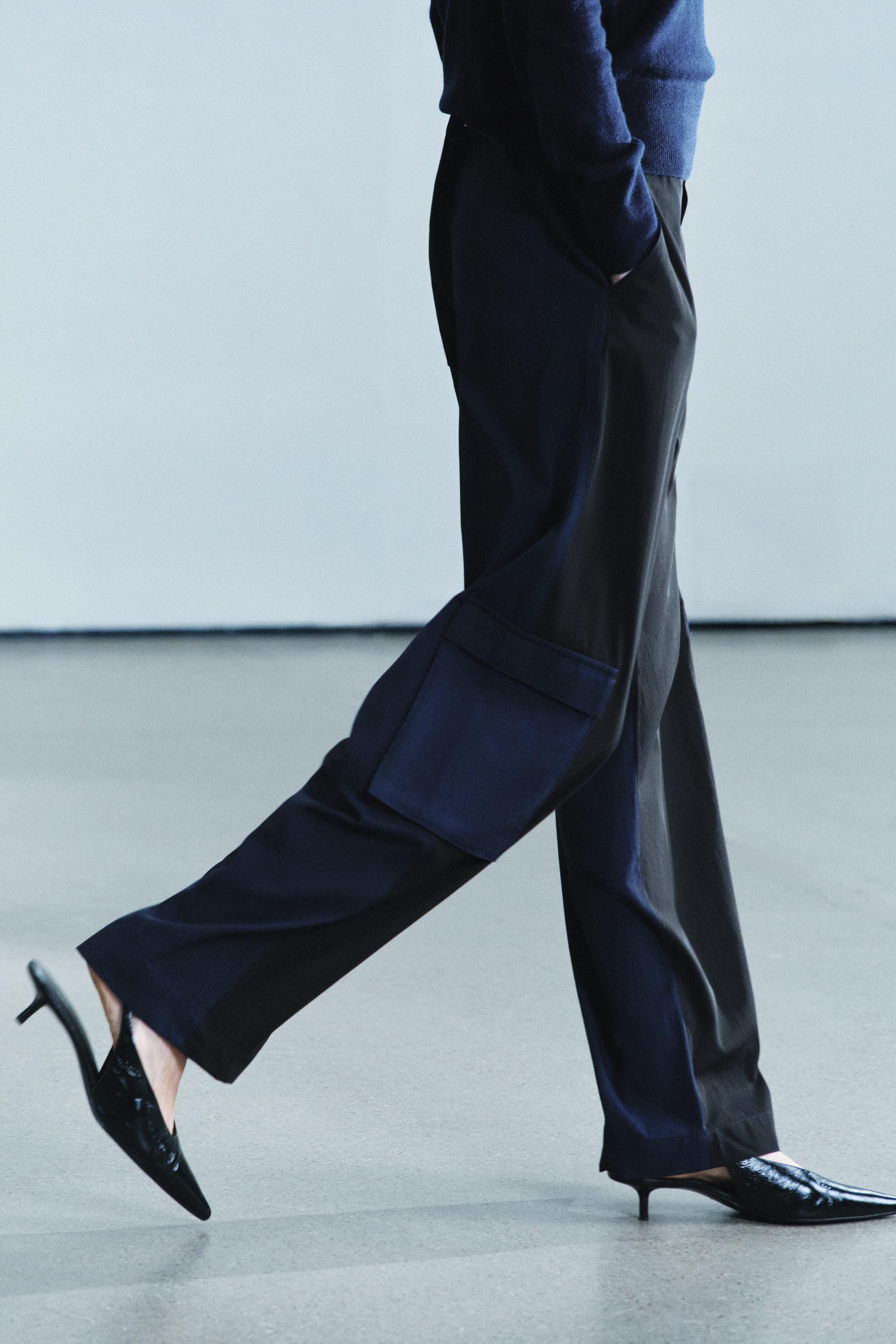 PANTALON BIMATIÈRE AVEC POCHES ZW COLLECTION