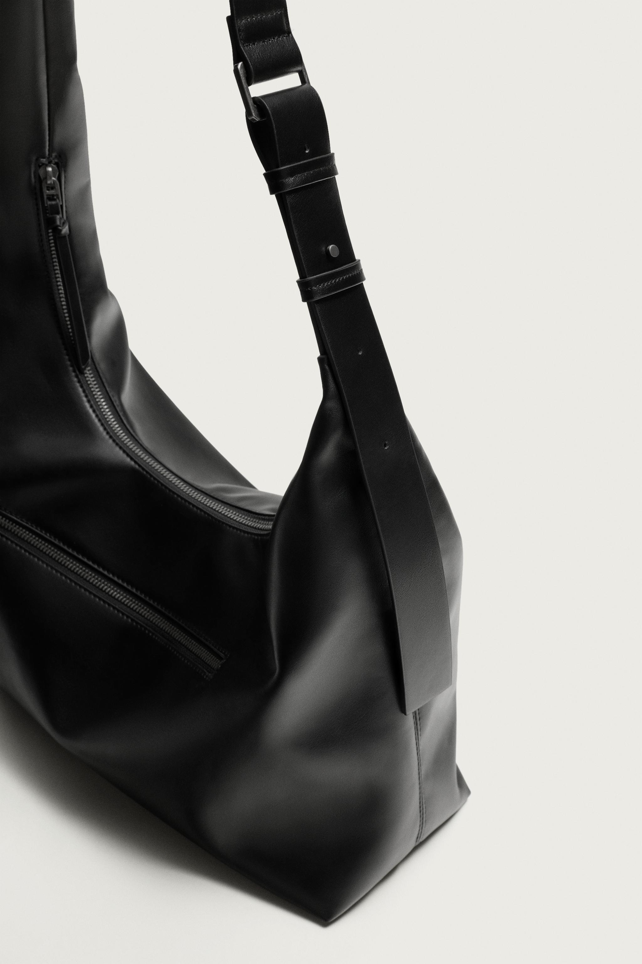 ASYMMETRICAL SHOULDER BAG