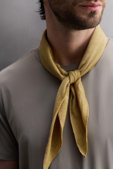 WOOL BLEND BANDANA - Oil by Zara - Image 1