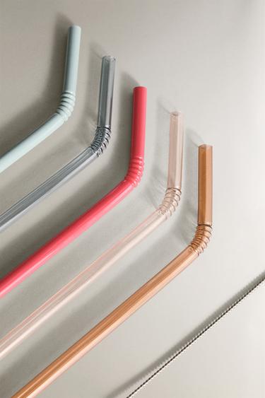 LOT DE 5 PAILLES TRITAN™ COULEURS - Multicolore de Zara - Image 3